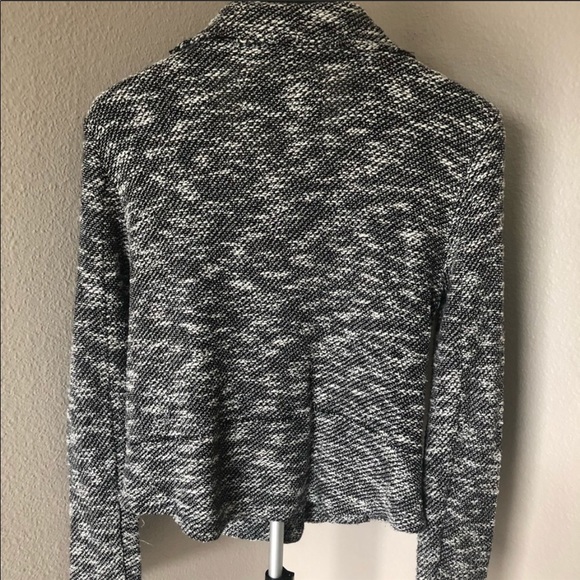 Anthro Saturday Sunday Marled Knit Motto Jacket - Picture 4 of 8